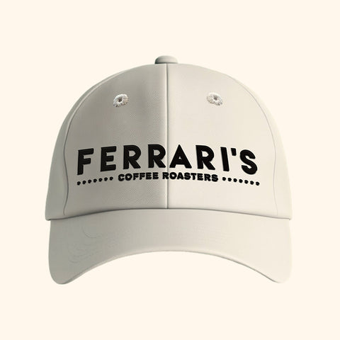 Ferrari’s Coffee Cotton Cap, Cream