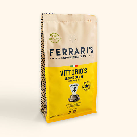 Vittorio's, 100% Arabica, Smooth and Balanced, 200g, medium grind for filter