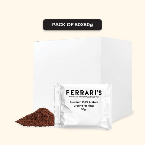 Ferrari's Filter Sachets, Box 50x50g
