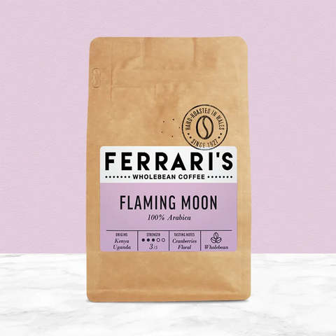 Ferrari's Coffee Flaming Moon, 100% Arabica, Speciality Coffee, 250g, wholebean