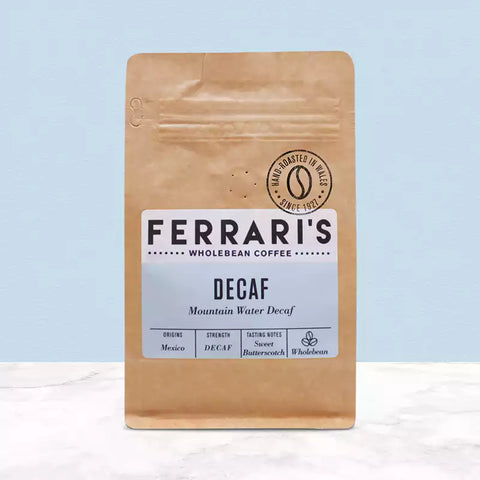 Ferrari's Coffee Decaf, 250 g, wholebean